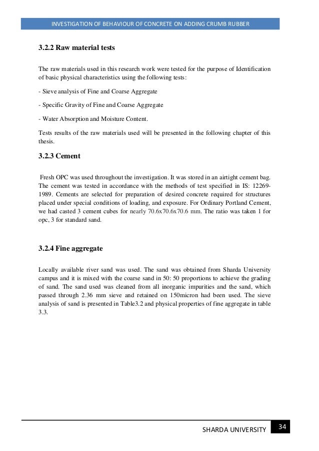 concrete thesis topics studies on concrete made of recycled materials for sustainability